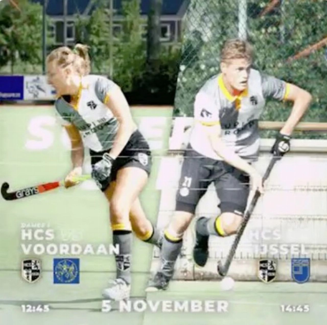 Mannen HCS pakken uit